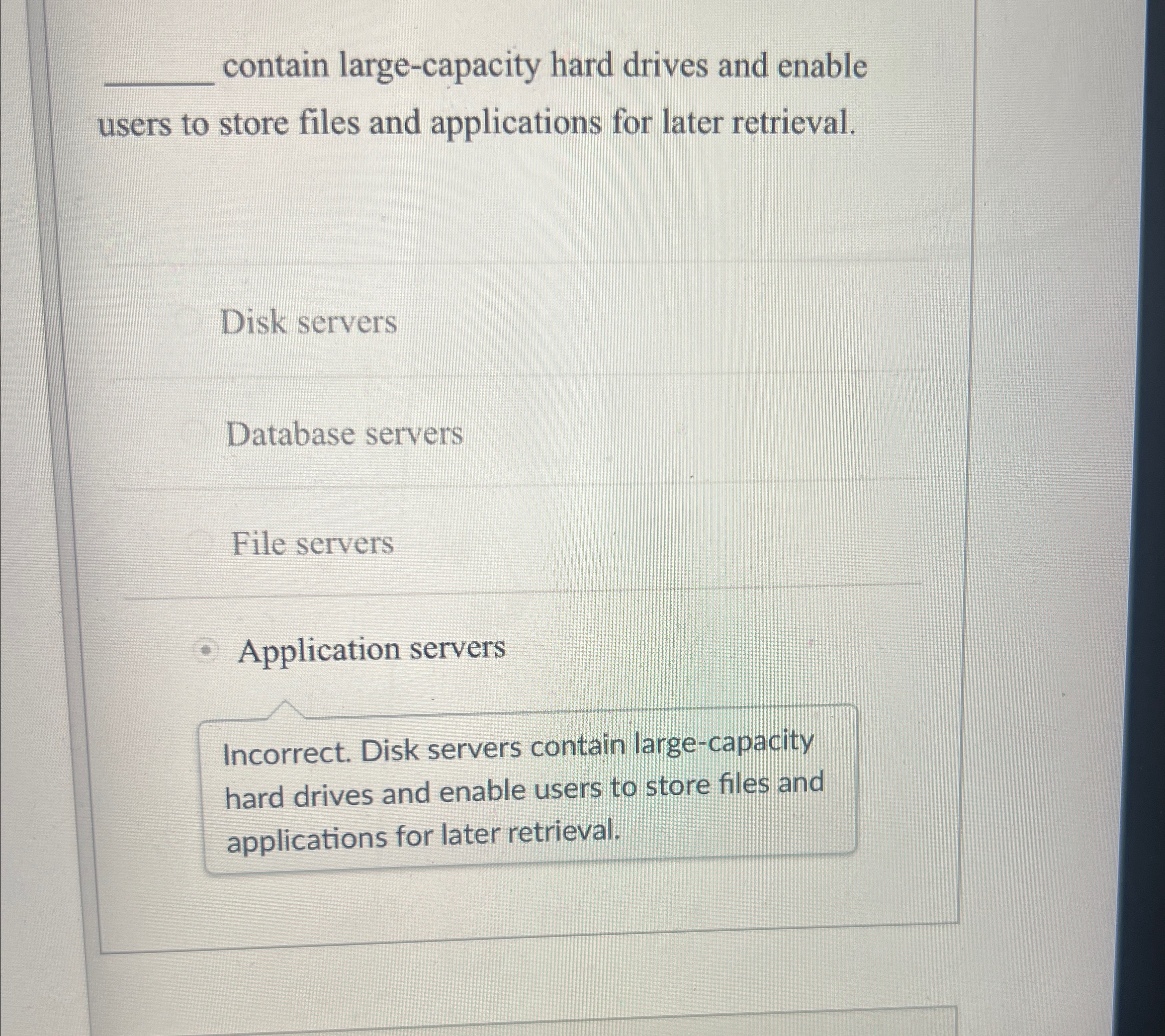 q , contain large - capacity hard drives and