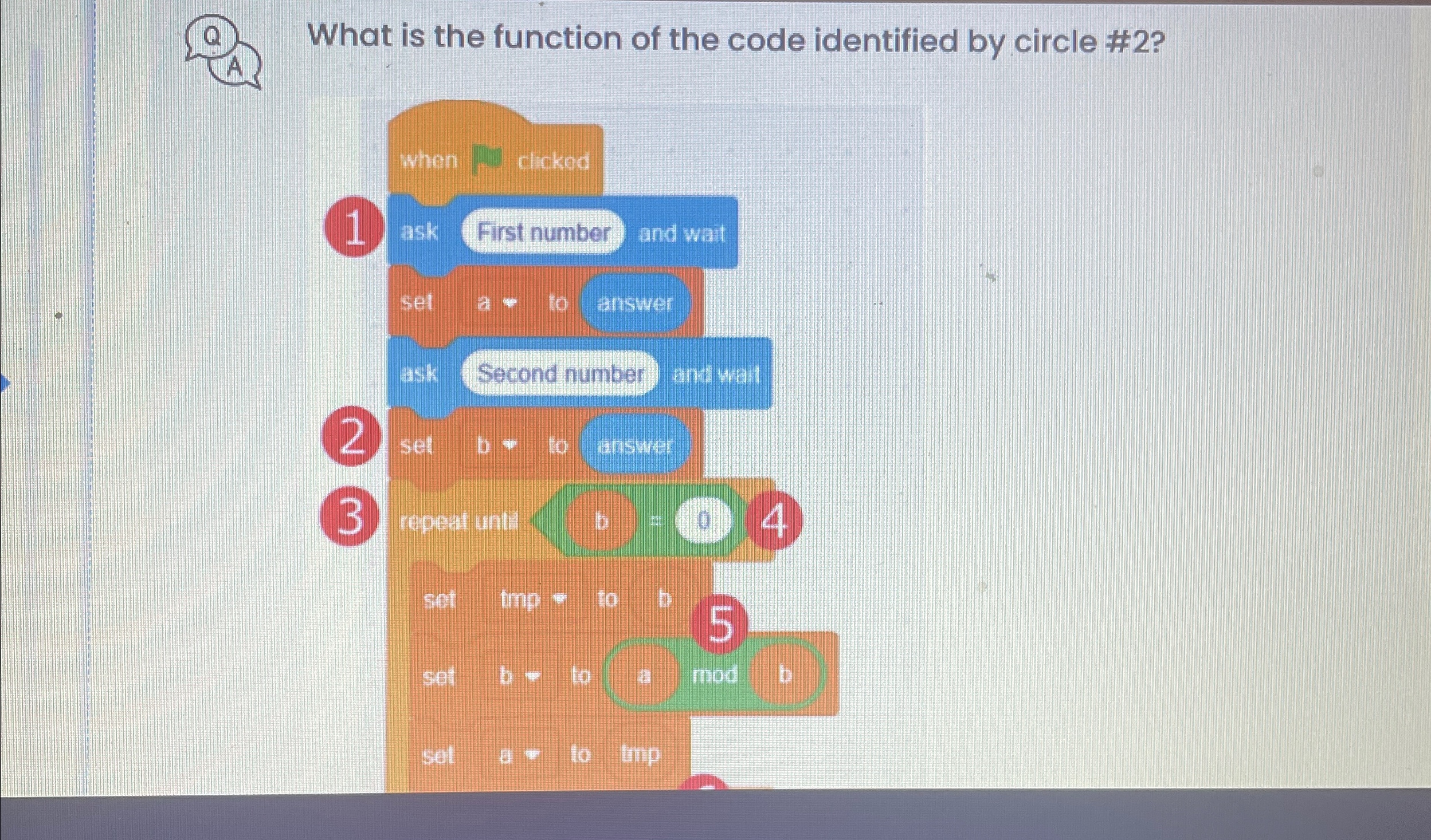 What is the function of the code identified by