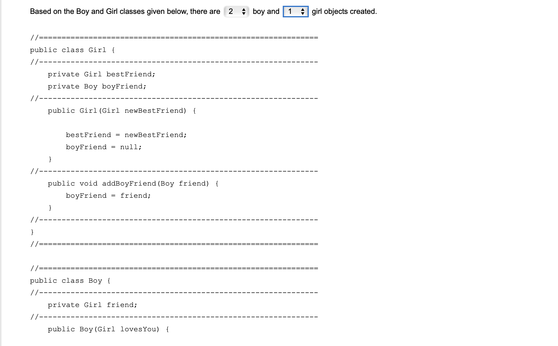 are static methods used for debugging