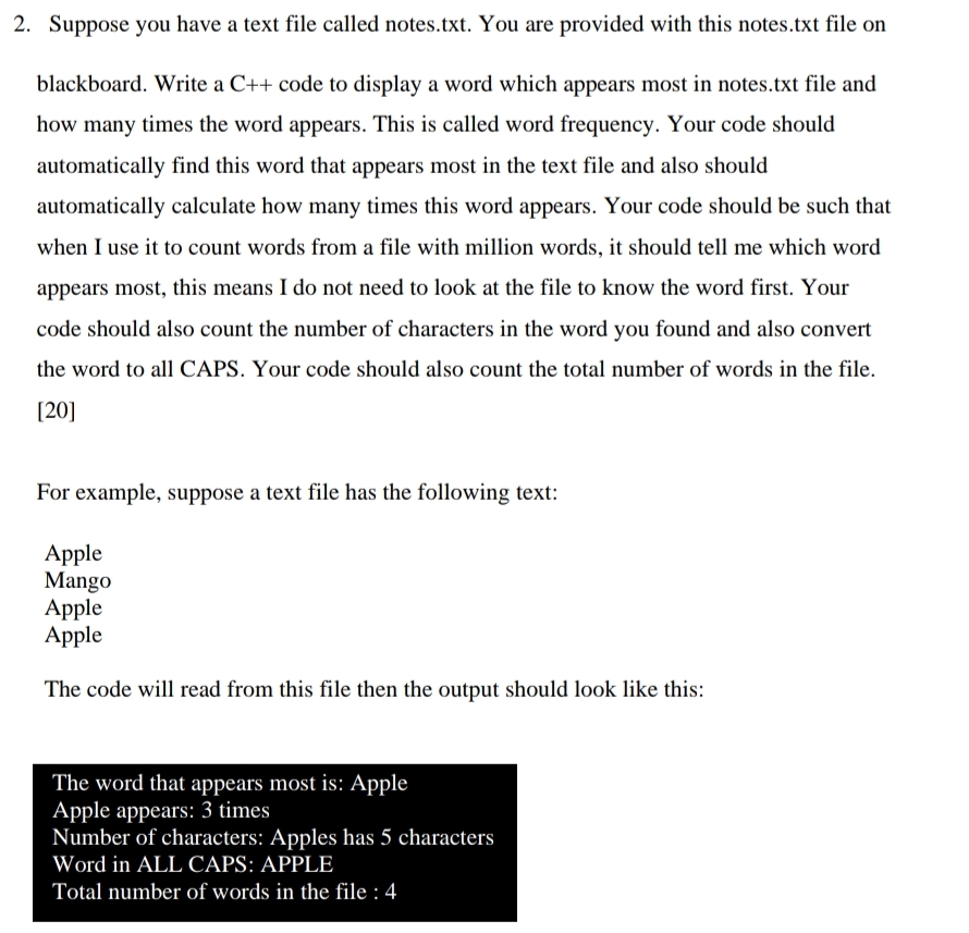 Suppose you have a text file called notes.txt .