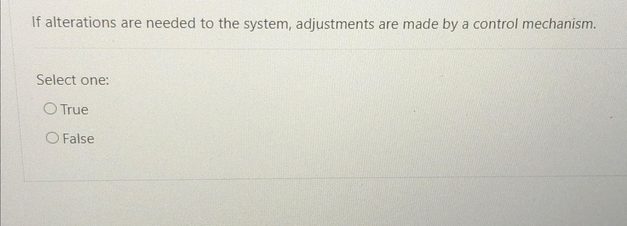 If alterations are needed to the system,