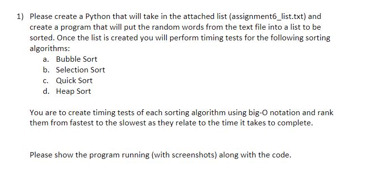 Please create a Python that will take in the