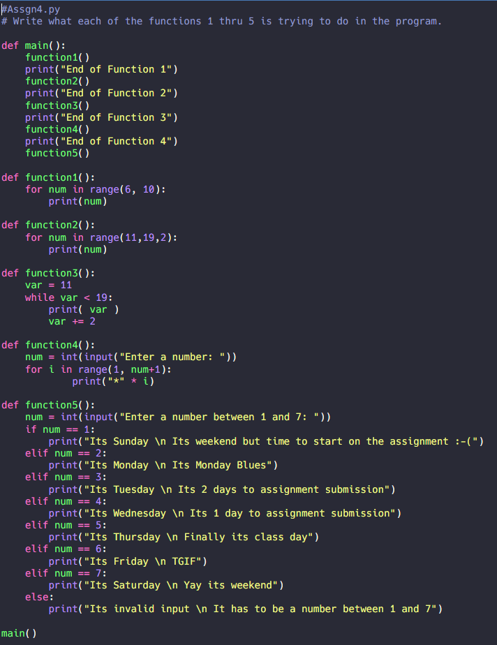 I need help with a programming assignment. Can