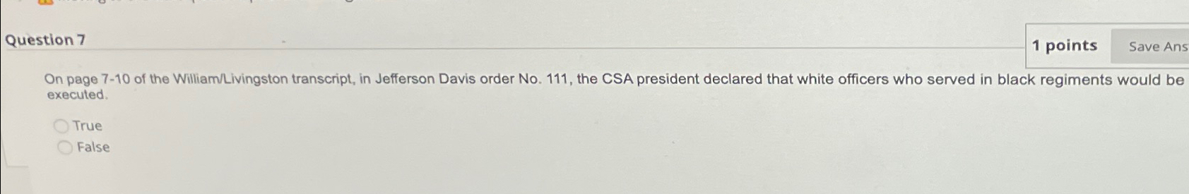 Question 7 1 points On page 7 - 1 0 of the