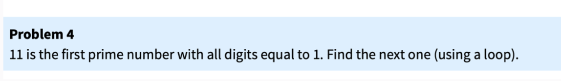 IN MATHEMATICA CODE Problem 4 1 1 is the first