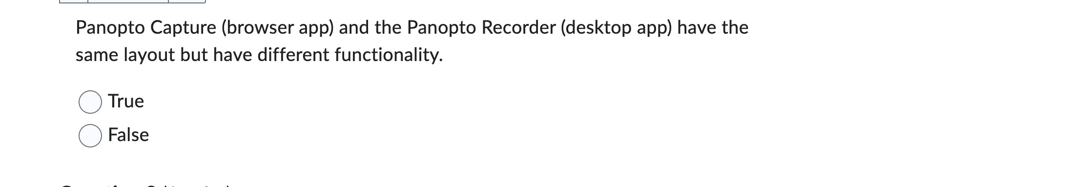 Panopto Capture ( browser app ) and the Panopto