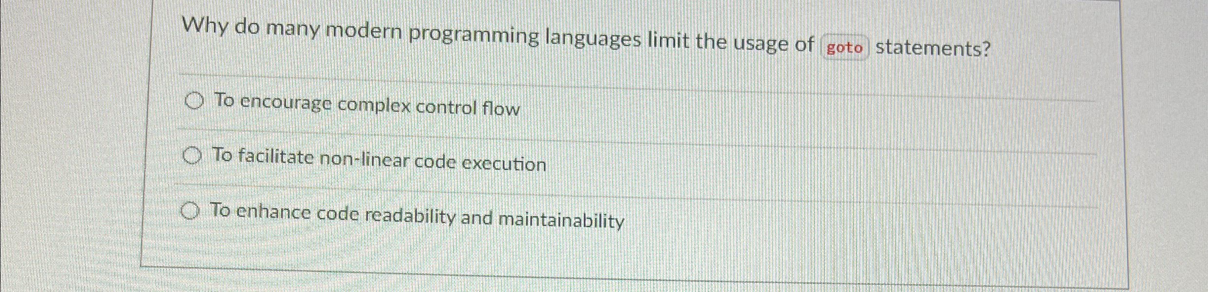 Why do many modern programming languages limit