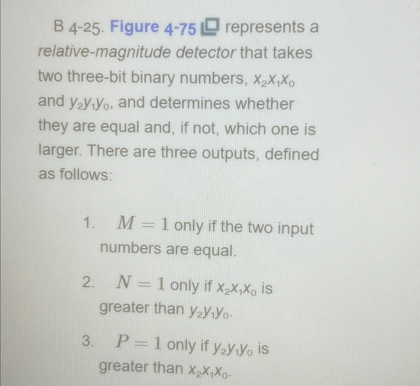B 4 - 2 5 . Figure 4 - 7 5 represents a relative