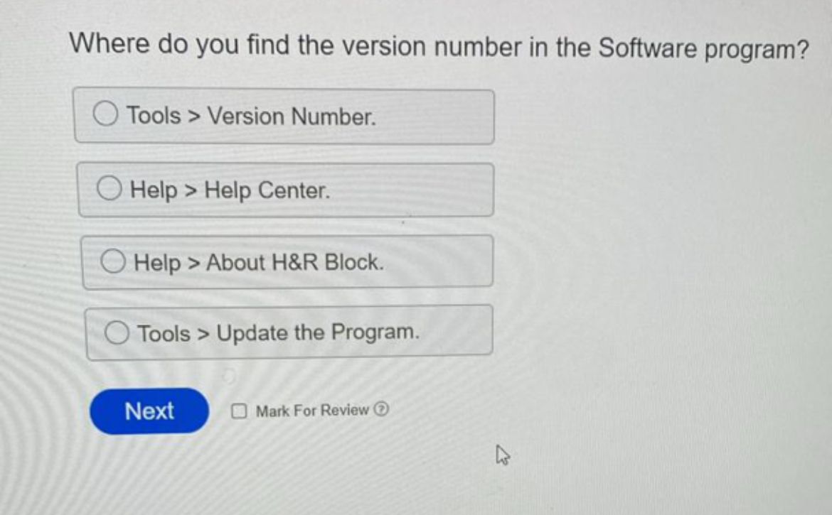 Where do you find the version number in the