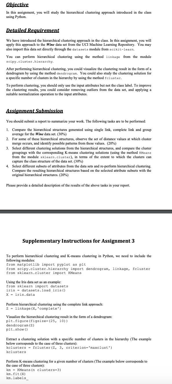 Please finish all parts, including a detailed