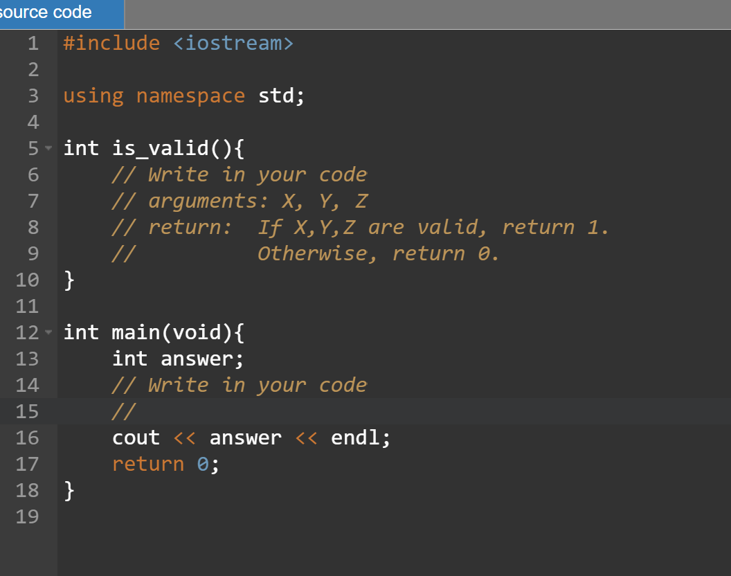 You should use only #inlcude ( iostream ) , and