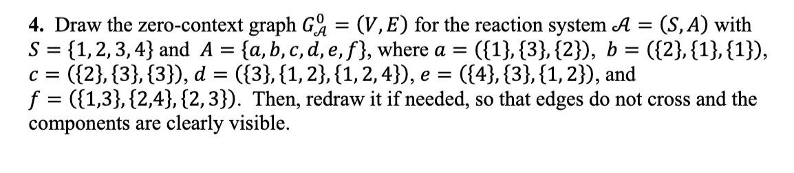 Draw the zero - context graph G A 0 = ( V , E )