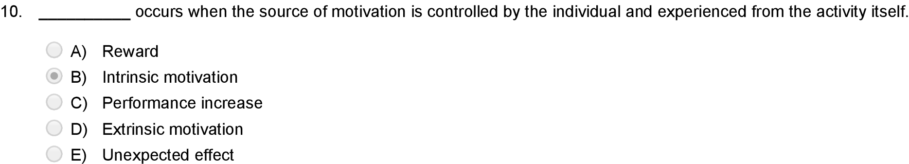 10. A) O B) C) D) E) occurs when the source of