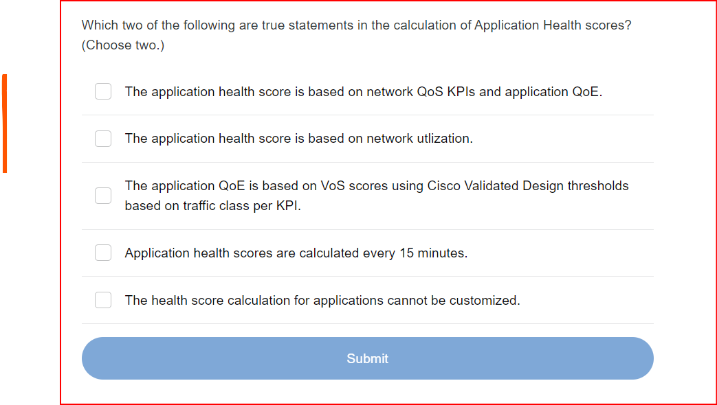 Which two of the following are true statements in