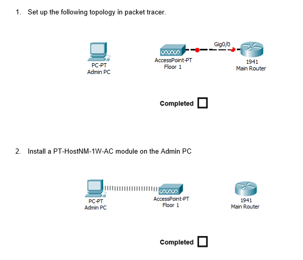 How do I go about this? I cannot get Admin PC to