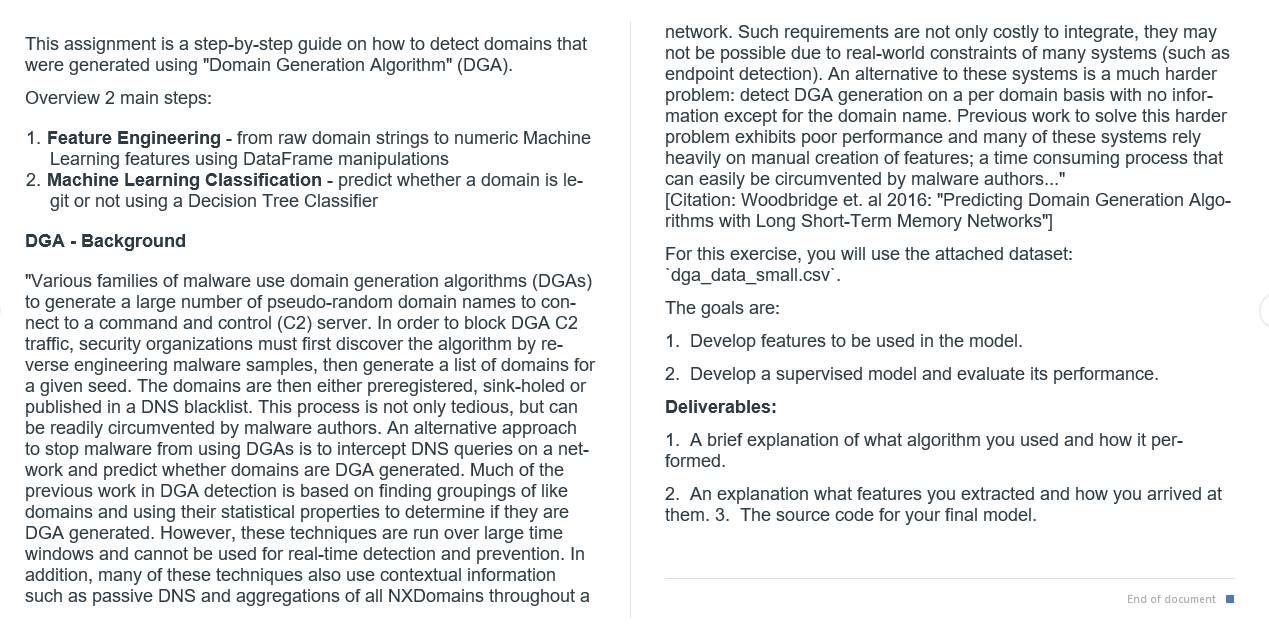 This assignment is a step - by - step guide on
