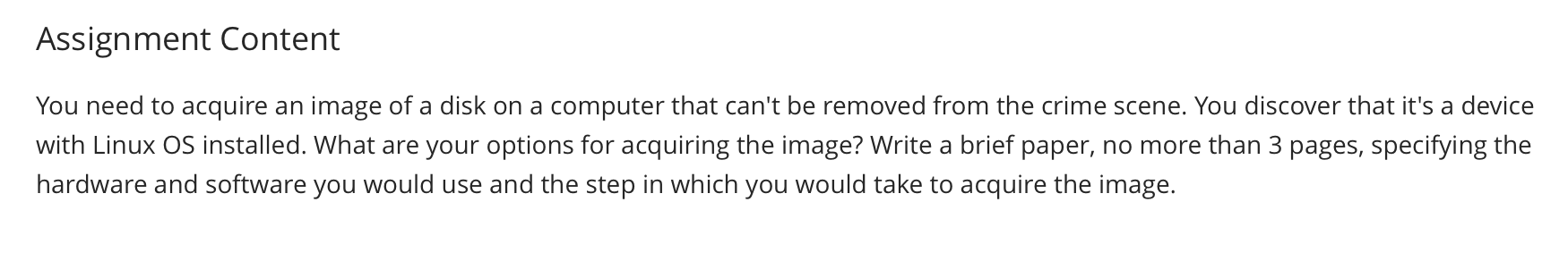 I want the results after the steps