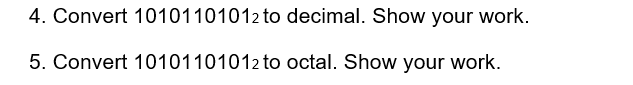 Convert 1 0 1 0 1 1 0 1 0 1 2 to decimal. Show