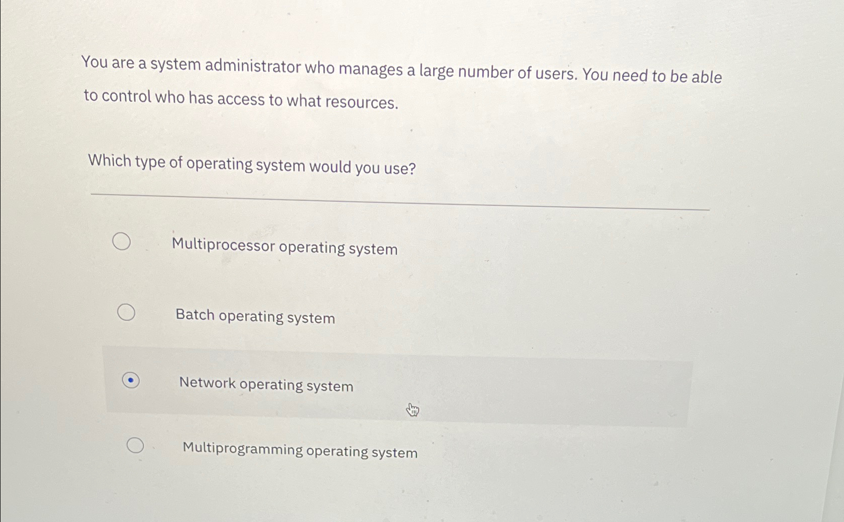 You are a system administrator who manages a