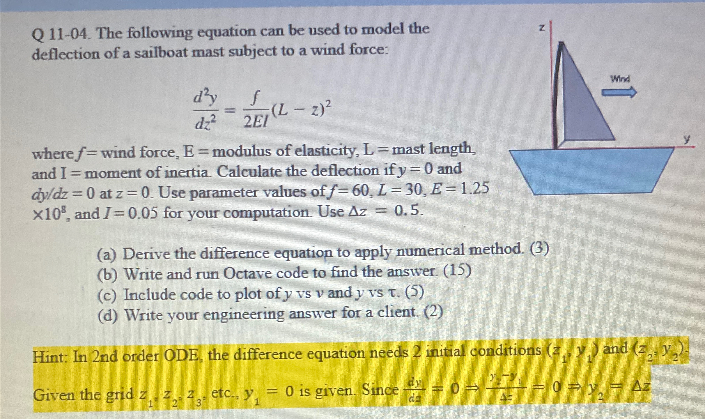Q 1 1 - 0 4 . The following equation can be used