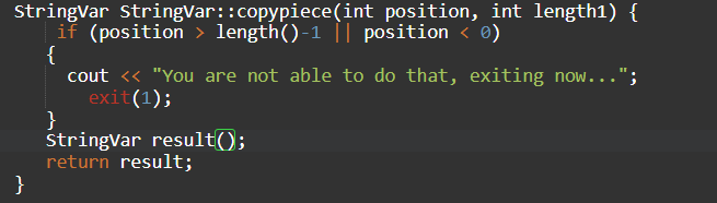 Please fix my code in the picture: In C + +