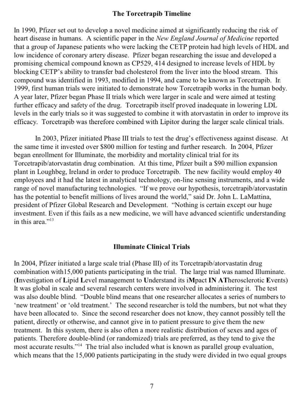 How would I construct aninformative speechfor Dr.