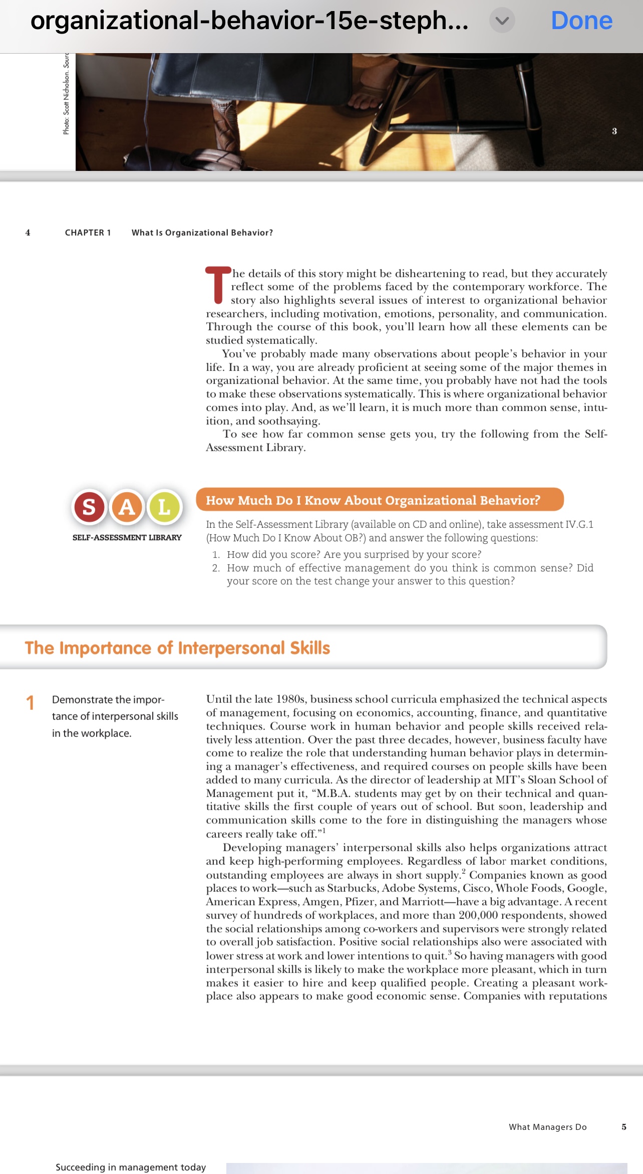 Label Each Question and Section: Read the