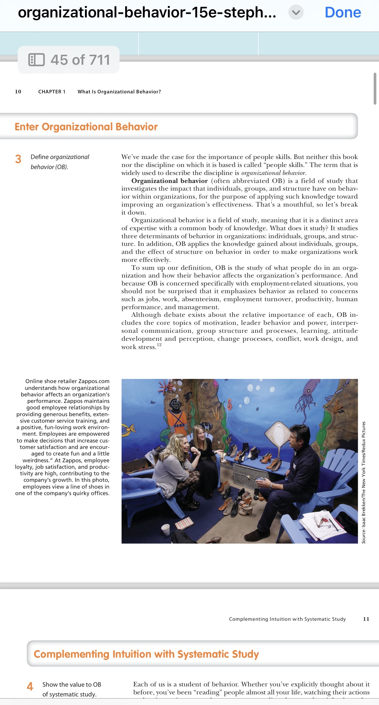 Label Each Question and Section: Read the