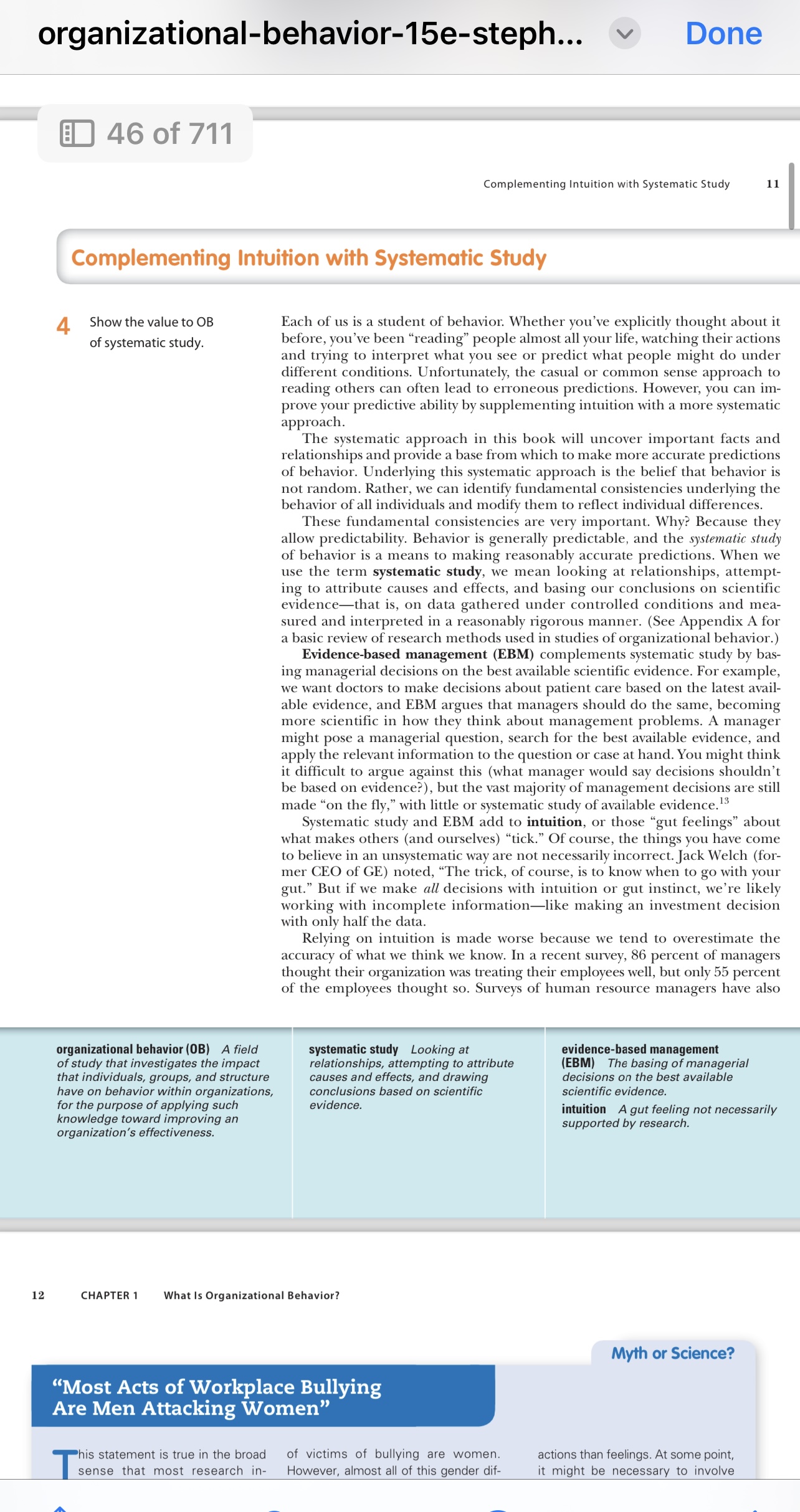 Label Each Question and Section: Read the