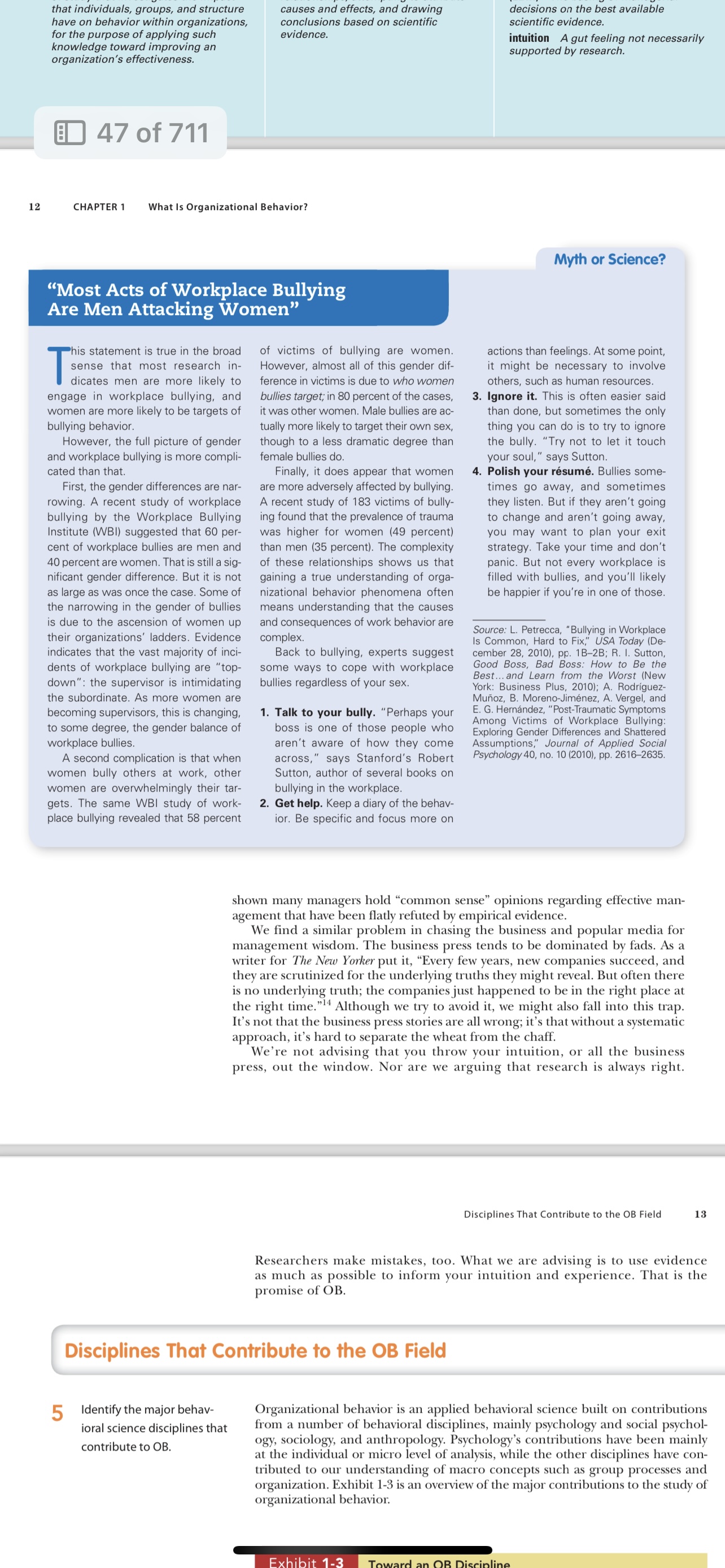 Label Each Question and Section: Read the