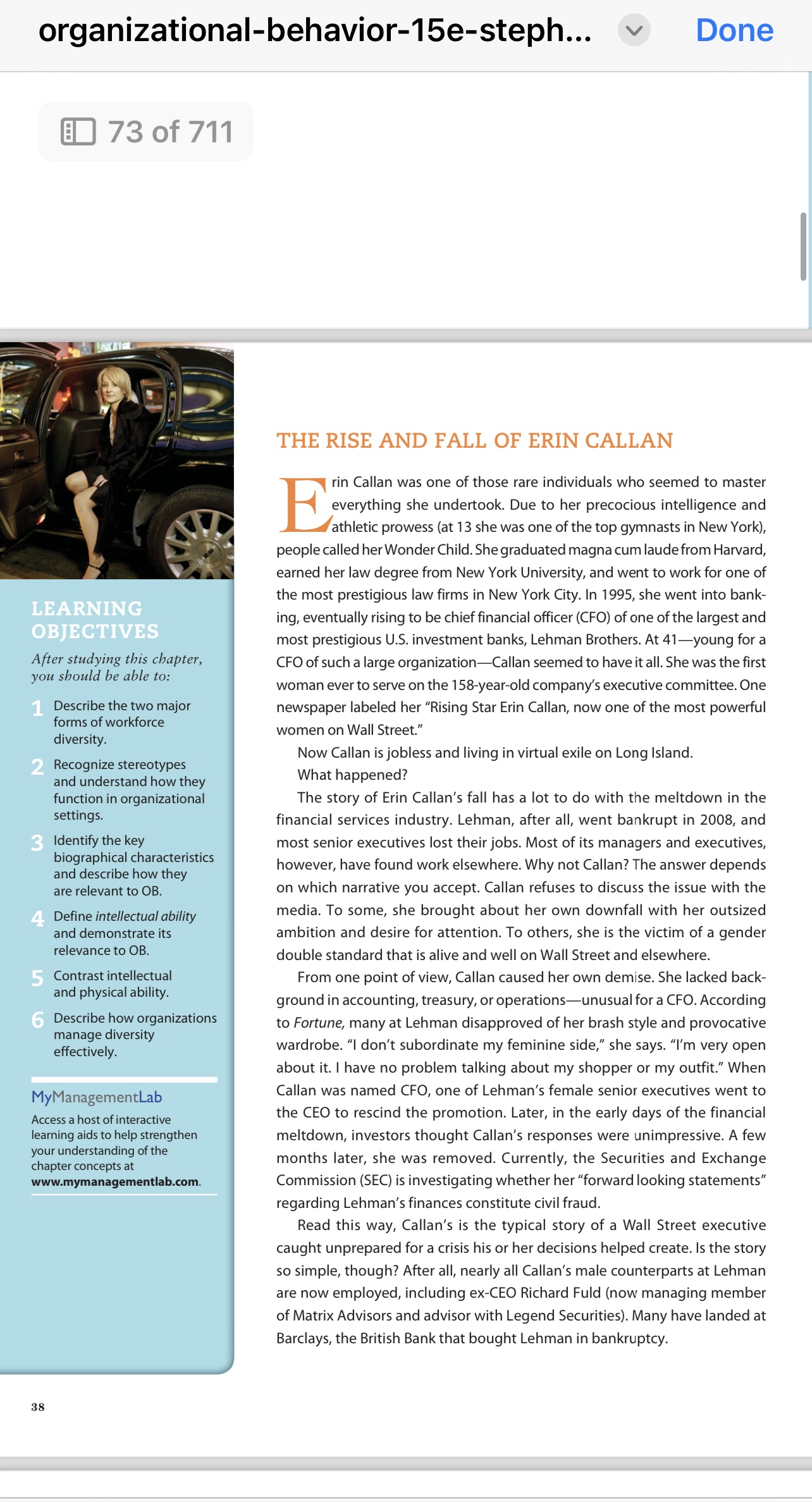 Label Each Question and Section: Read the