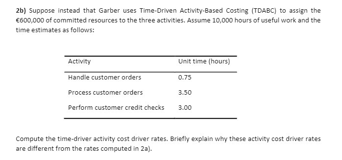 2h] Suppose instead that Garher uses TimeDriven