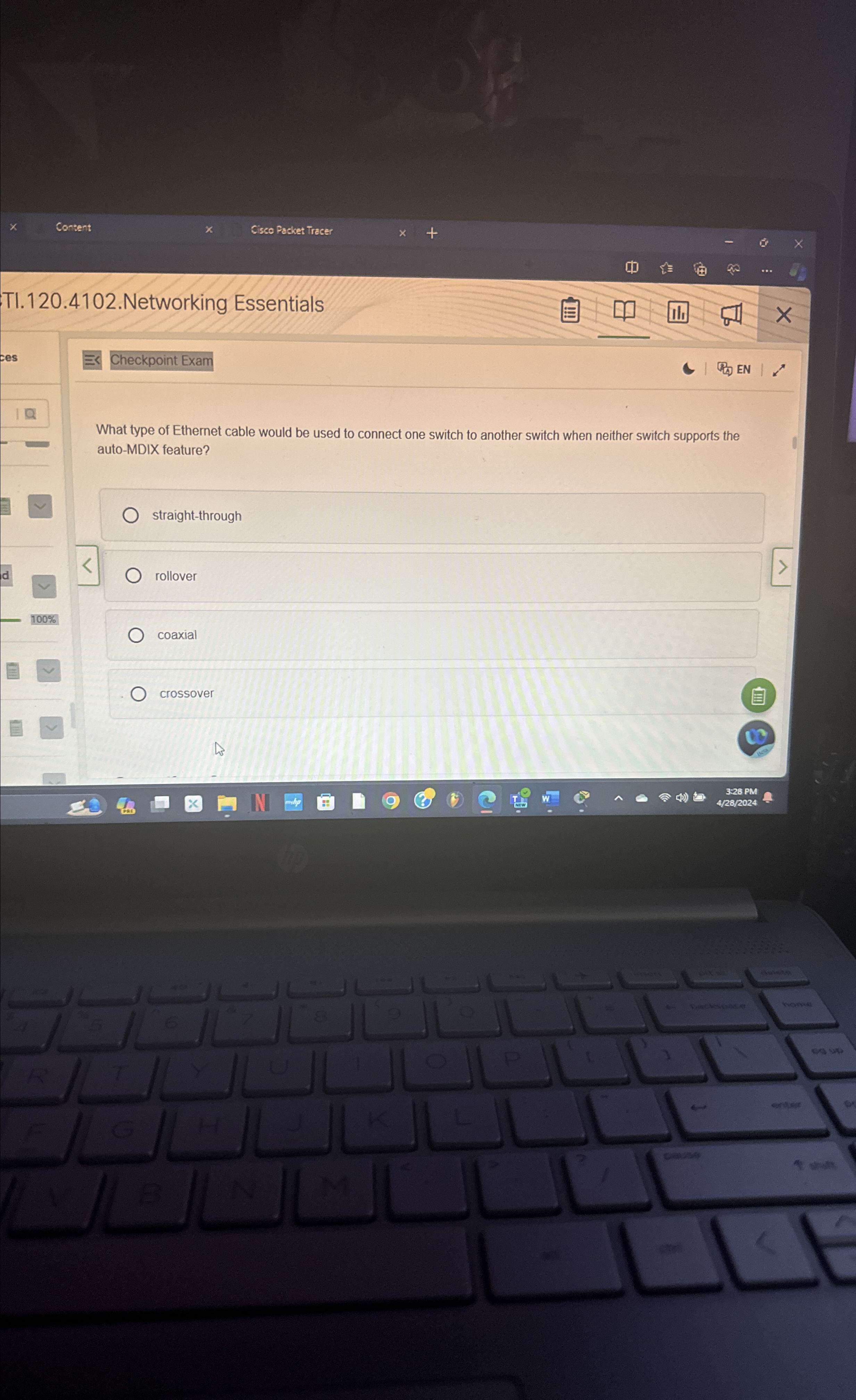 TI . 1 2 0 . 4 1 0 2 . Networking Essentials