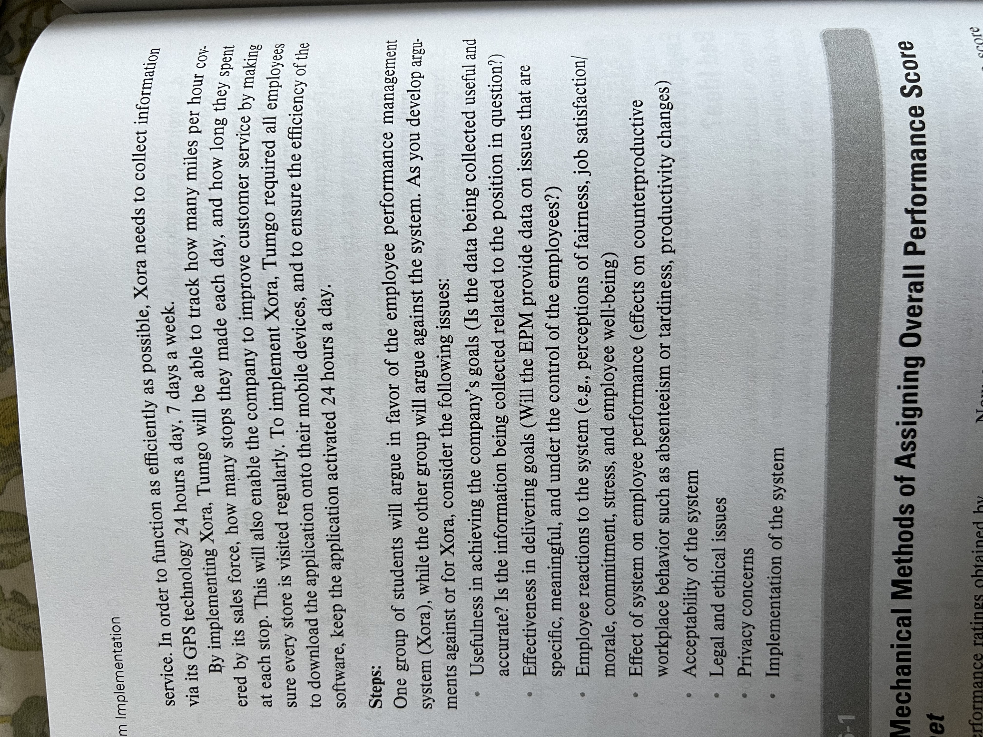 Chapter 6 Exercise 6-2 You will discuss the