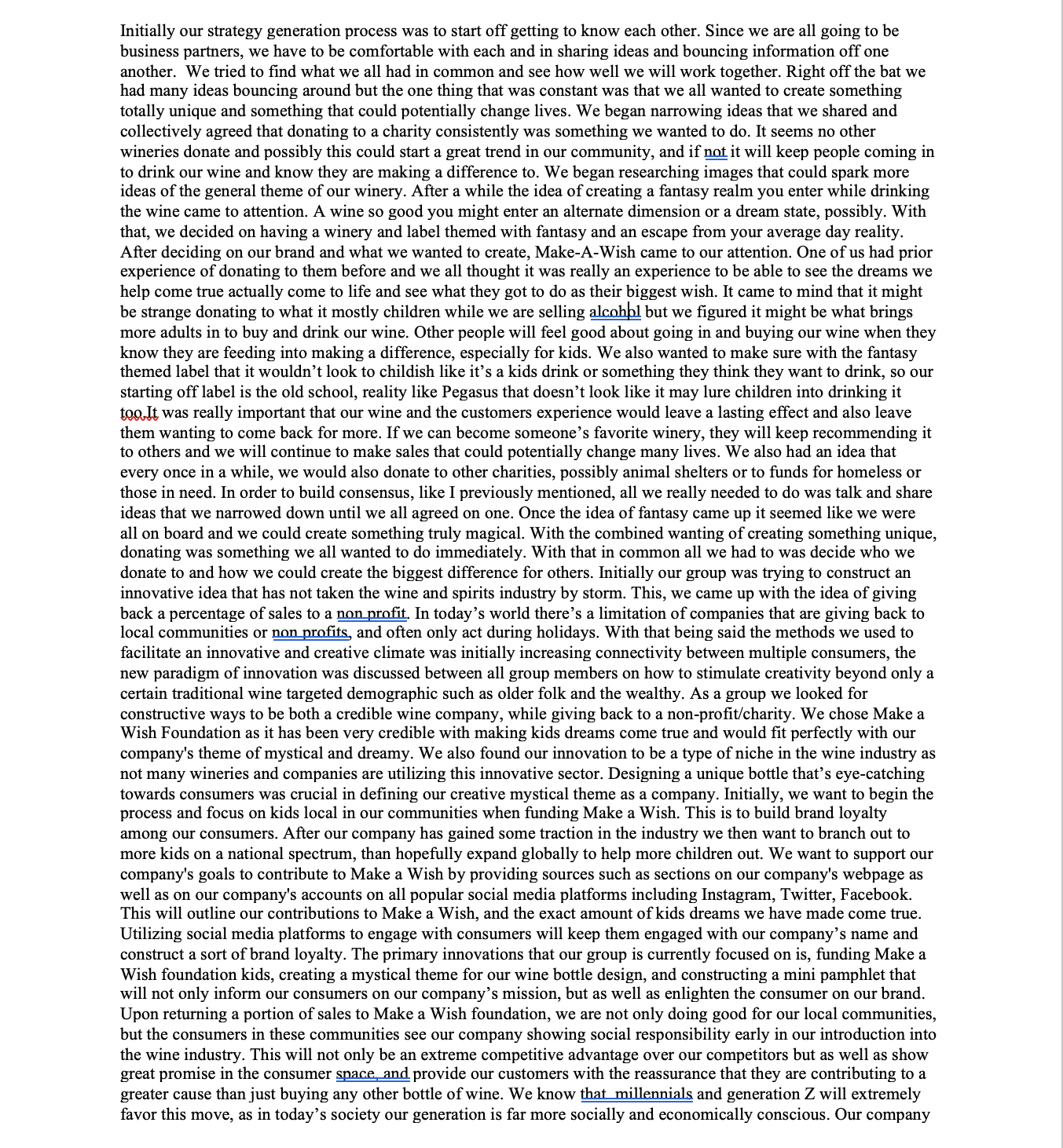 Question: What are critical factors to consider