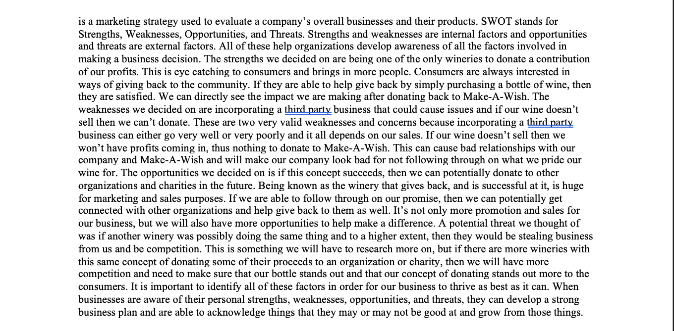 Question: What are critical factors to consider