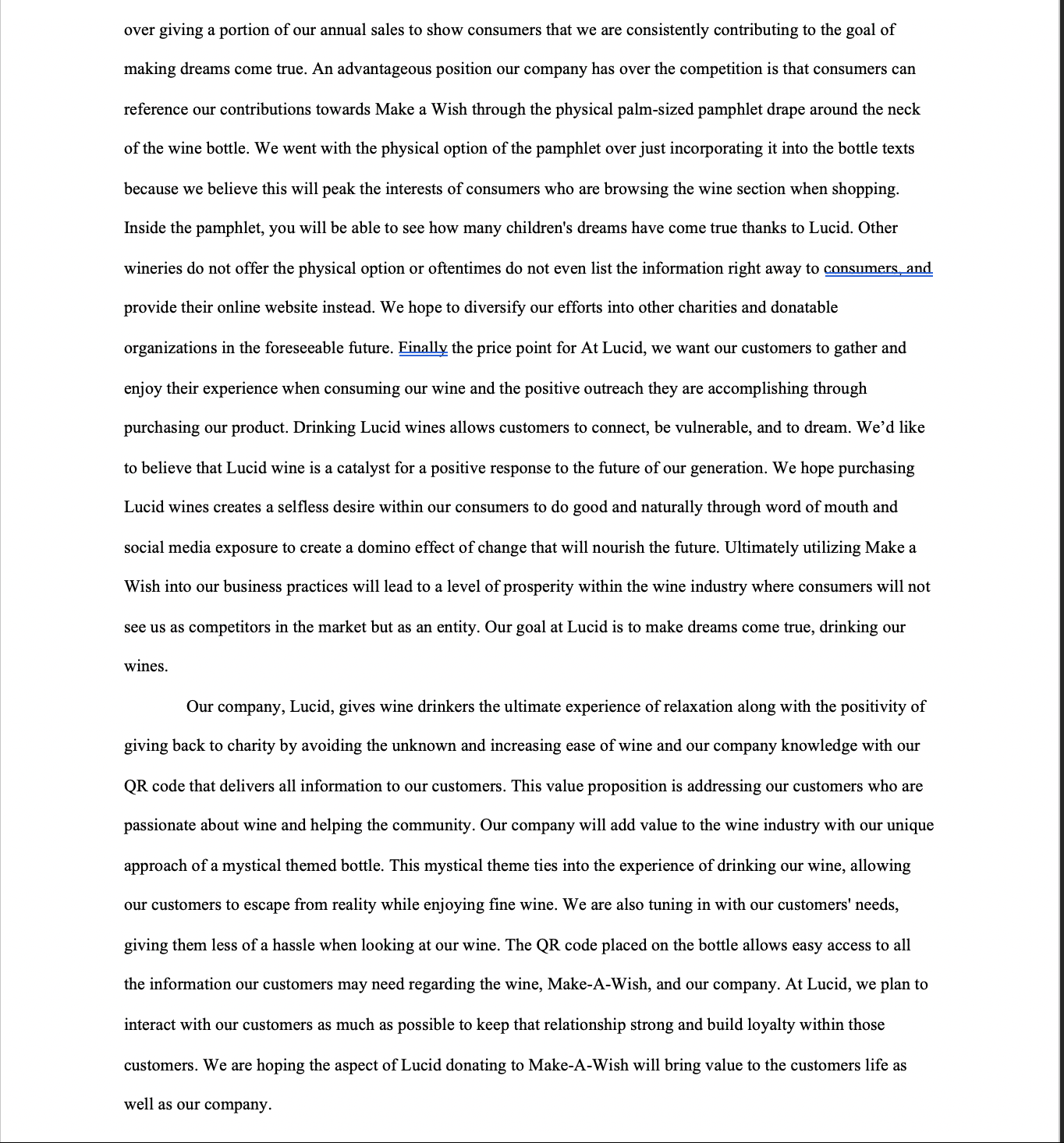 Question: What are critical factors to consider