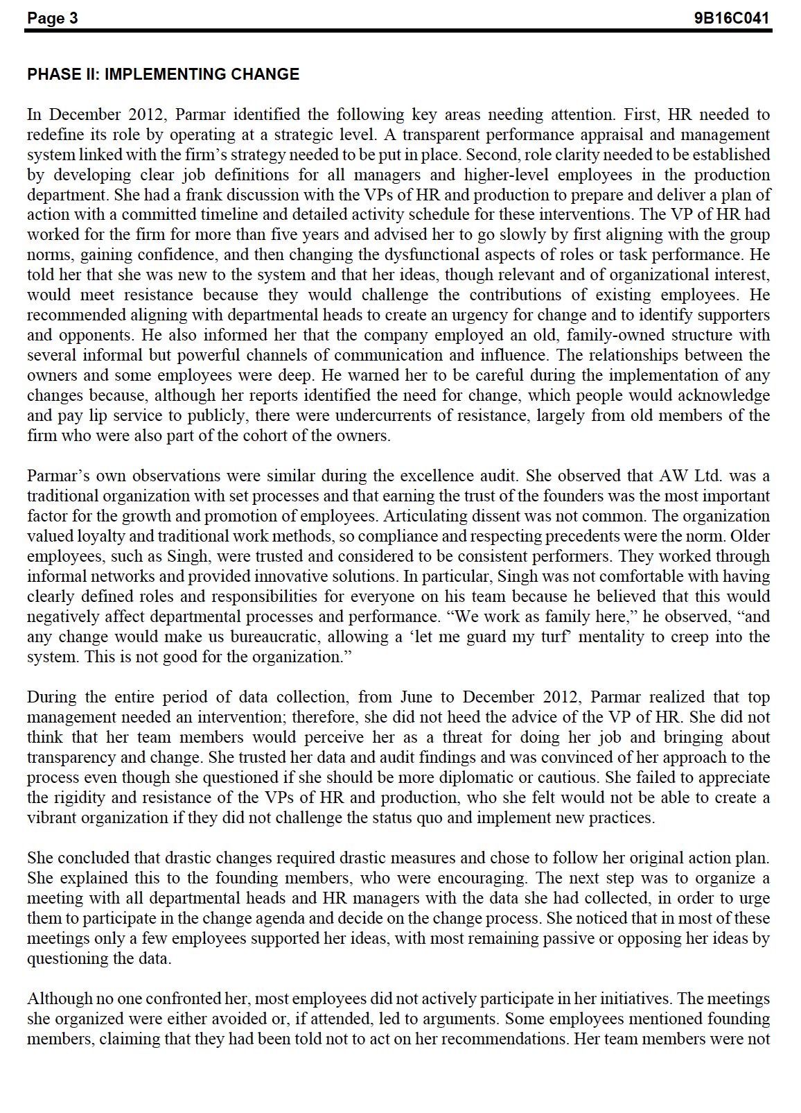 Please read the case study attached below and