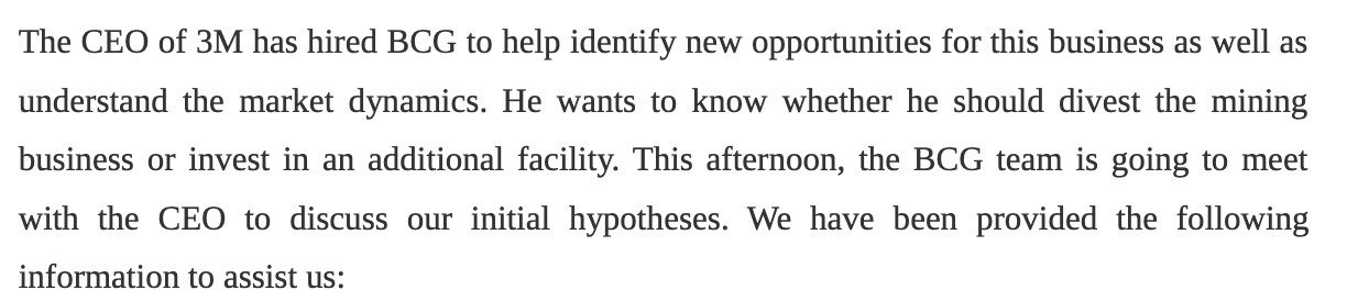 The CEO of 3M has hired BCG to help identify new