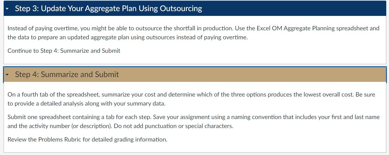 Scenario In the Module Overview, we stated that