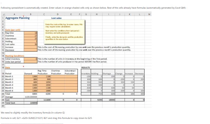 Scenario In the Module Overview, we stated that