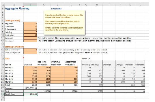 Scenario In the Module Overview, we stated that