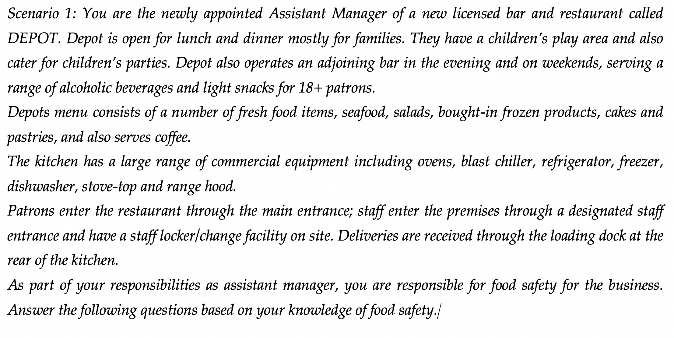 1.What qualification will you have to gain in