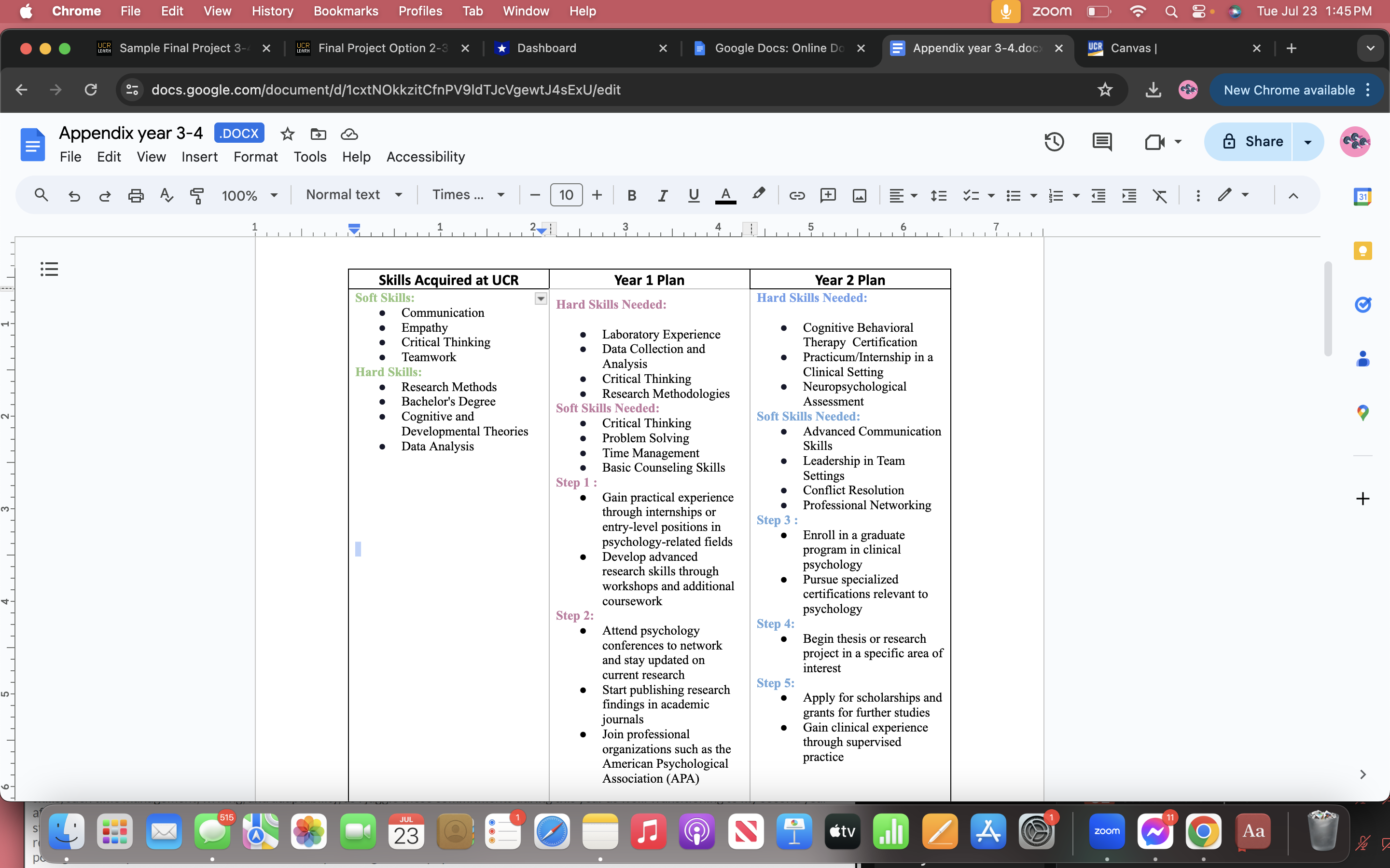 To describe how Liberal Studies is shaping your