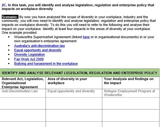 2C. In this task, you will identify and analyse