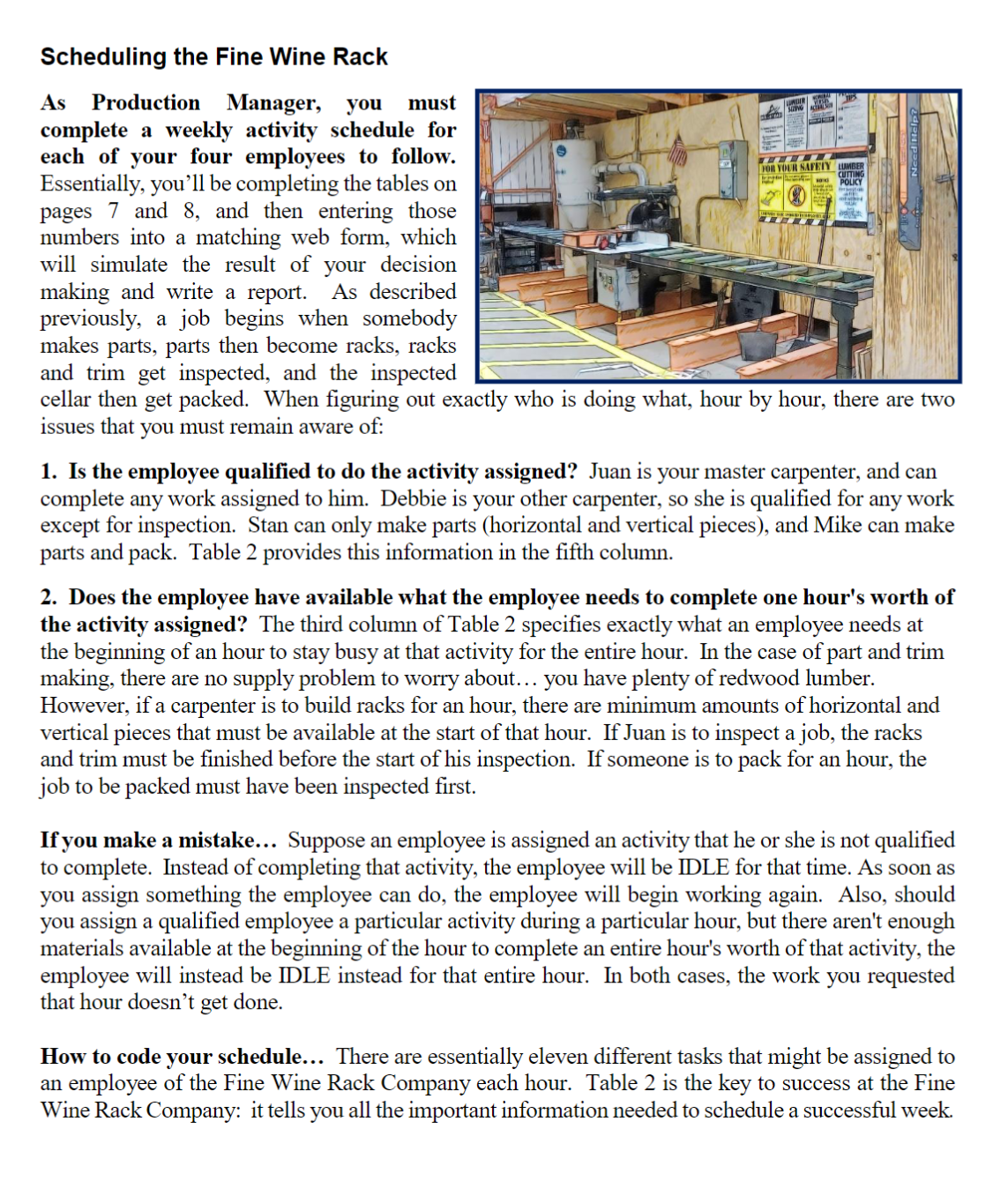 Please help me with this case study. The Fine