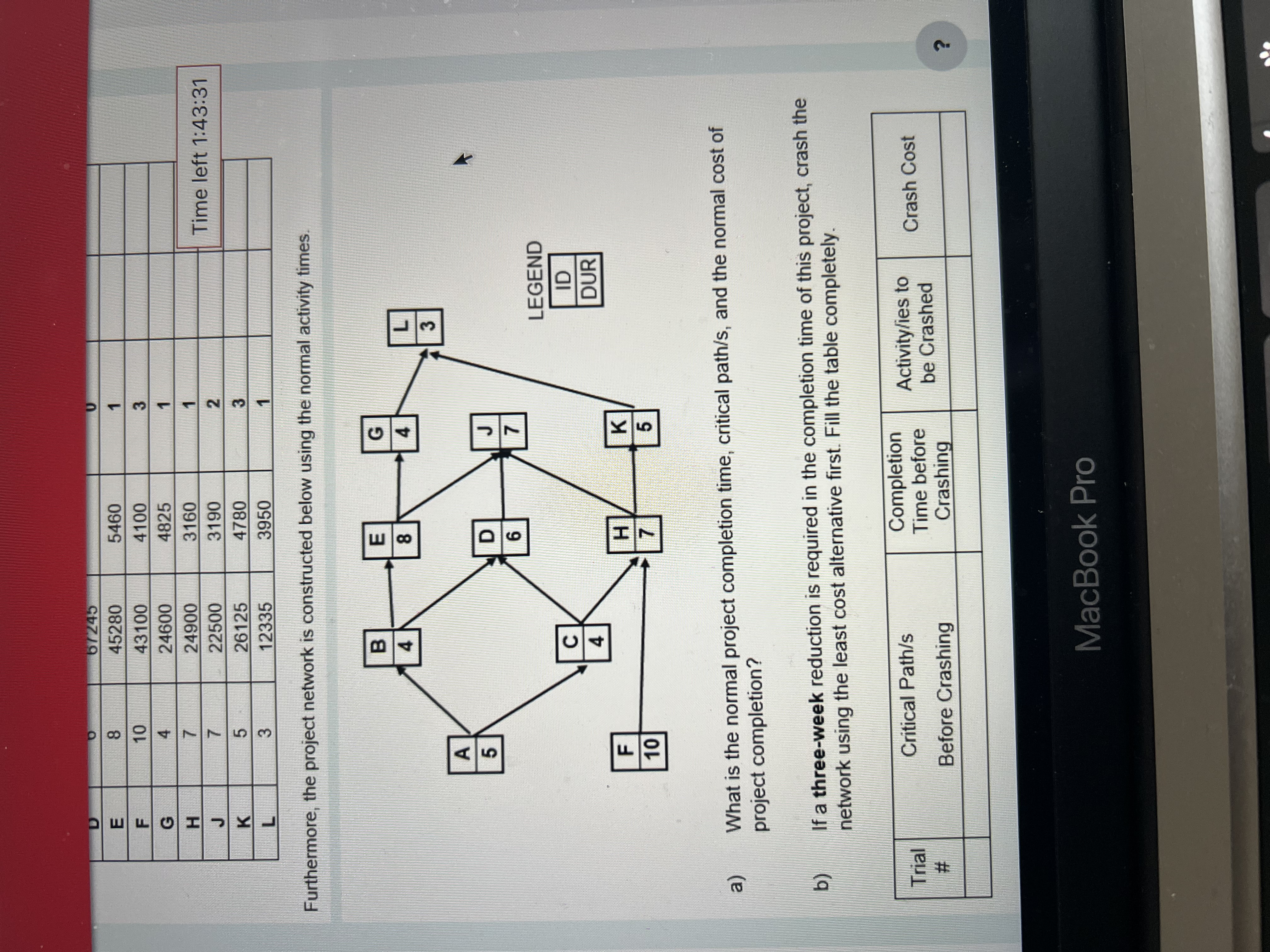 Question: Please note that this problem has two