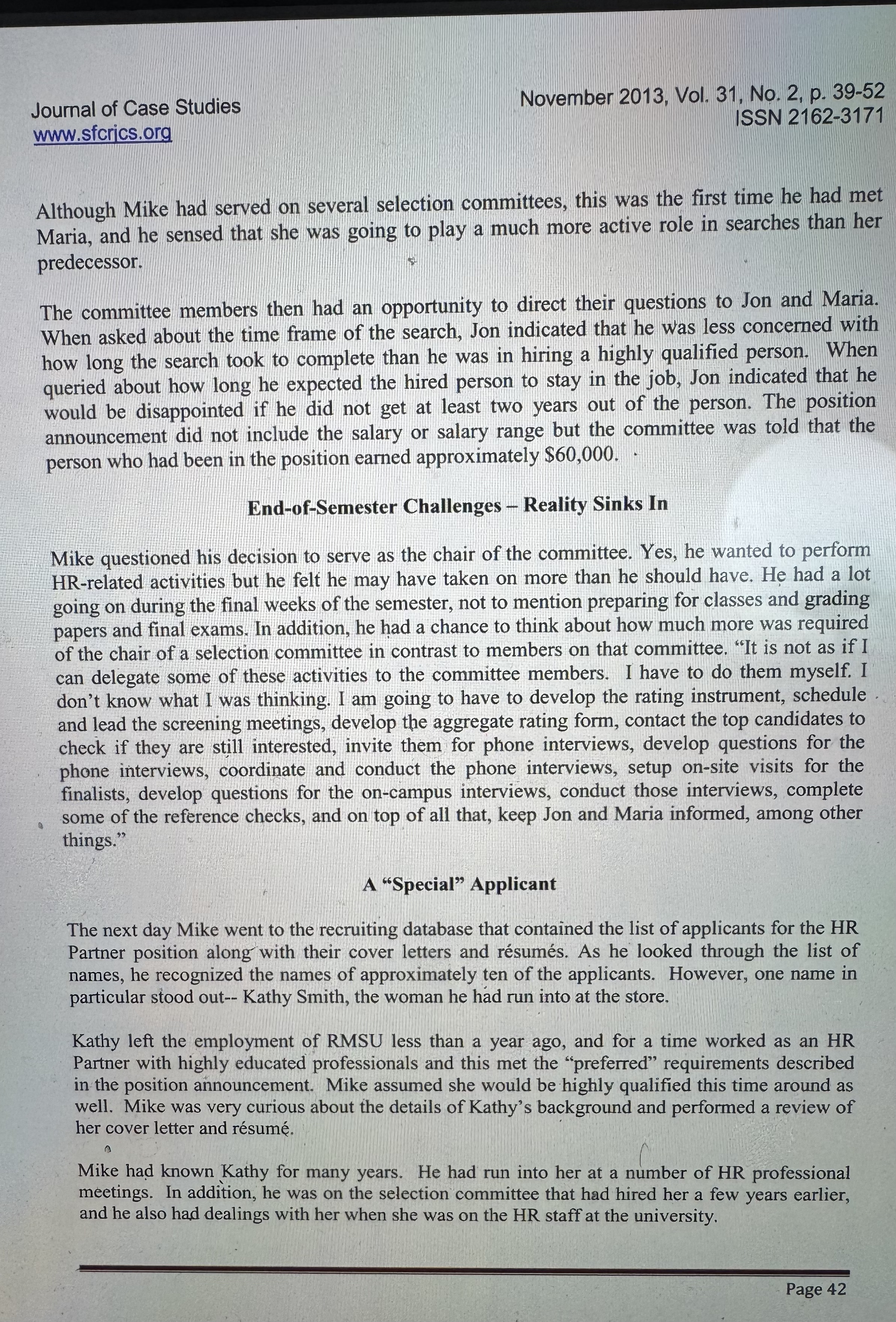 In your analysis discuss and present your