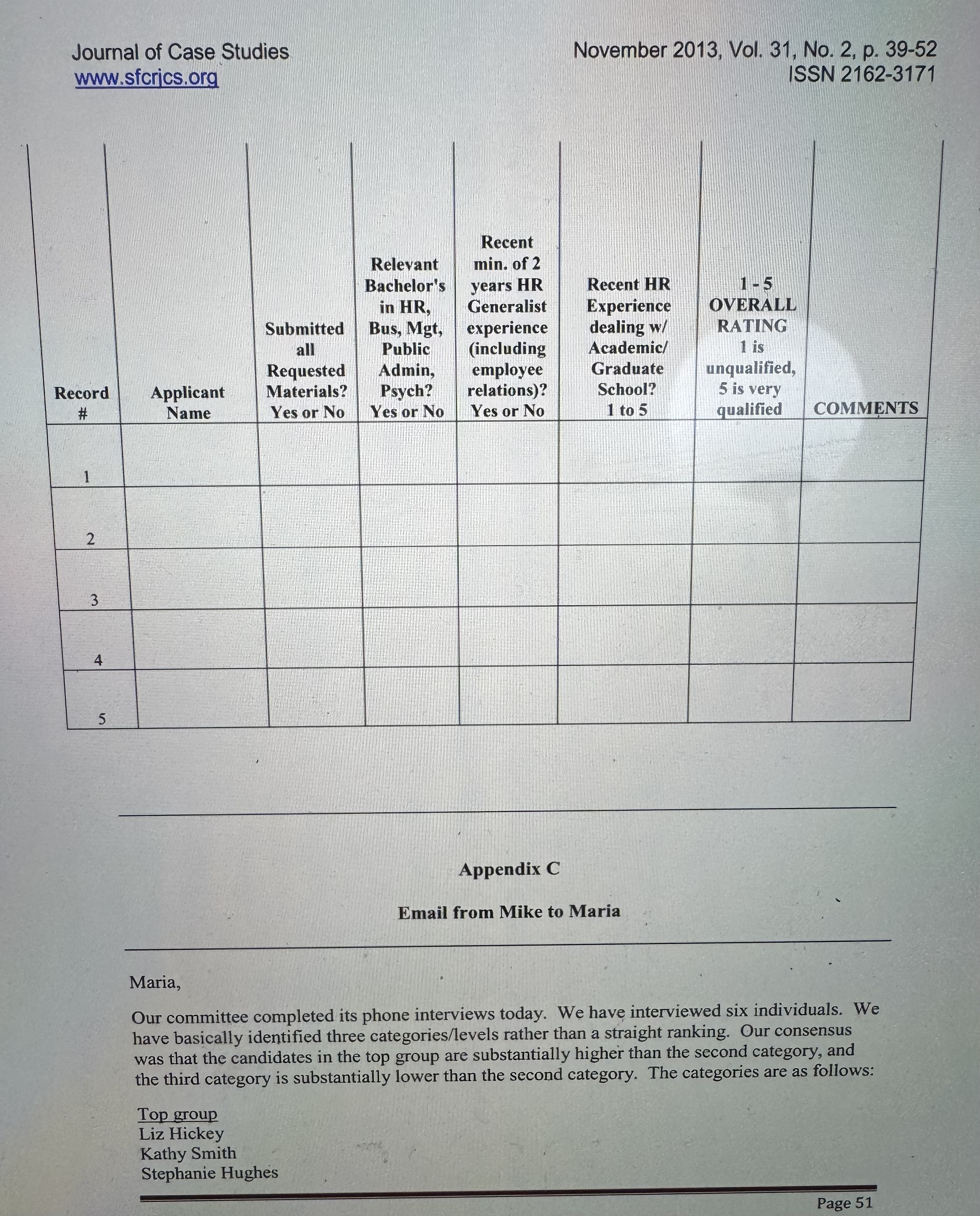 In your analysis discuss and present your