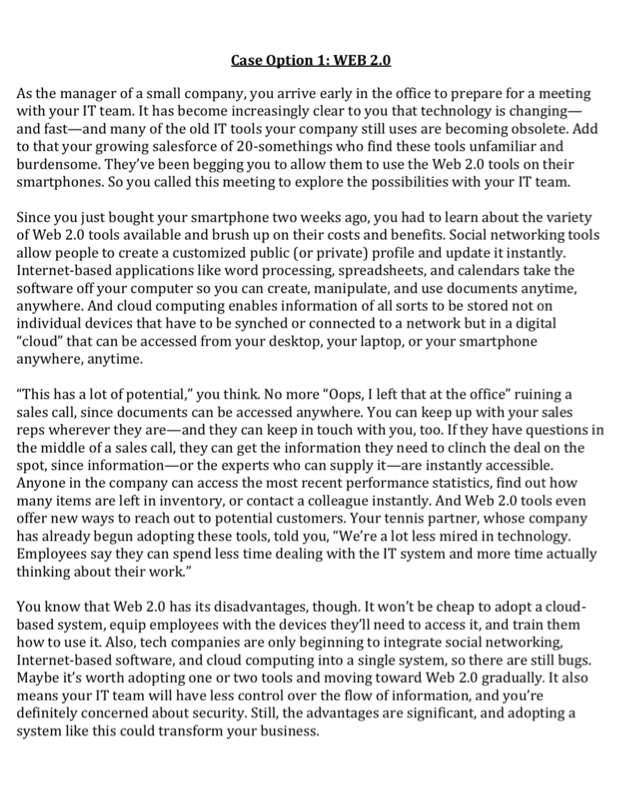 Hello CourseHero, I need help with this case